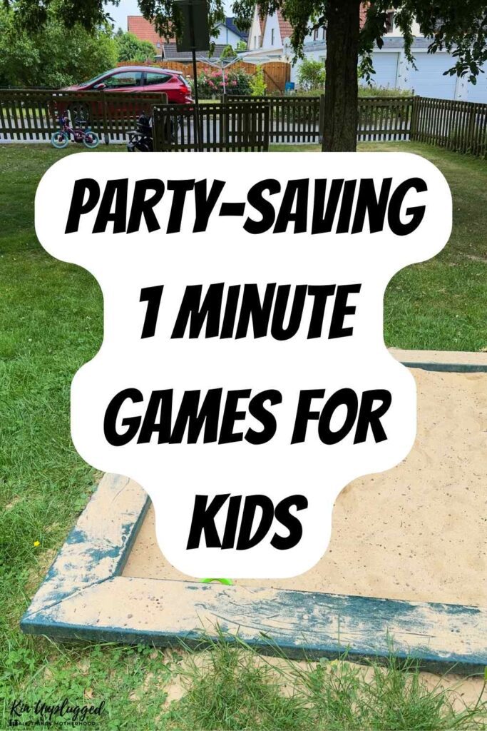 1 minute games for party