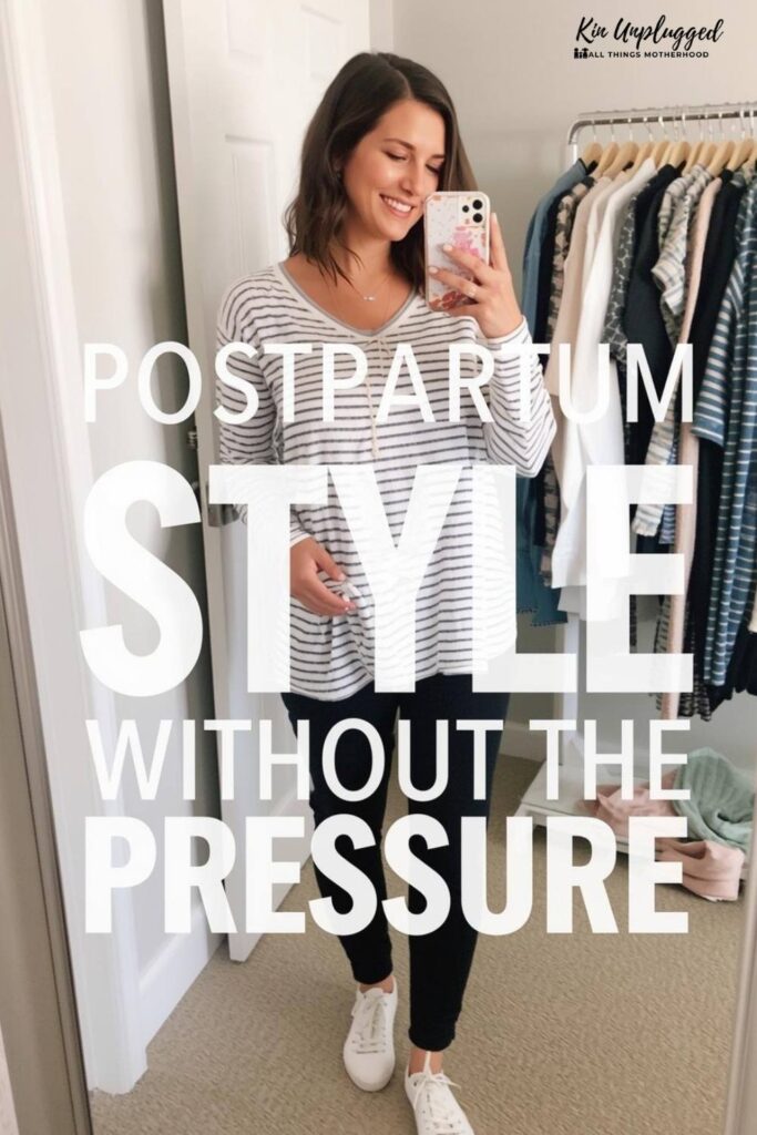 how to buy clothes postpartum