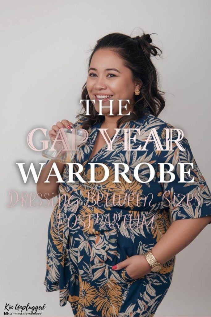 postpartum wardrobe between size