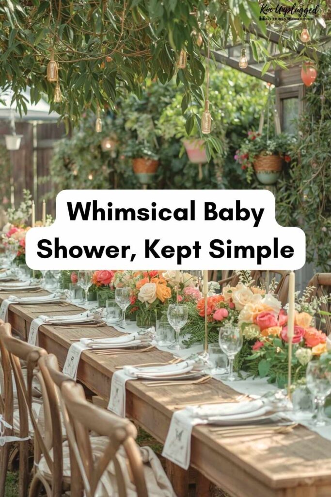 Secret garden baby shower ideas pinterest