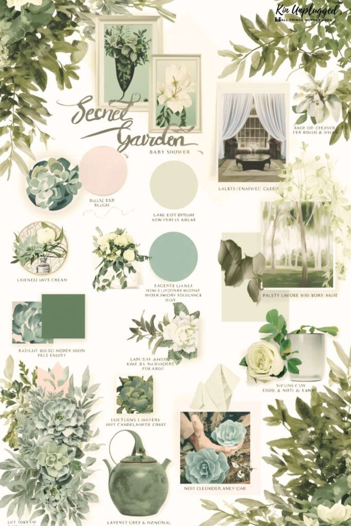 secret garden baby shower ideas FOR GIRL