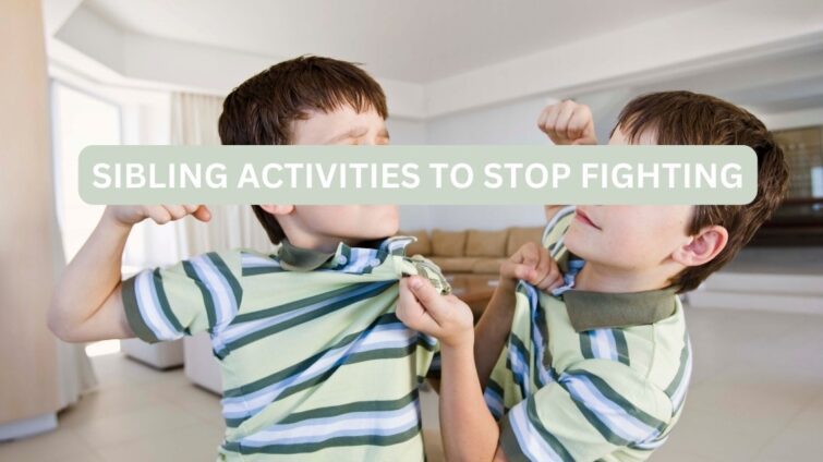 Sibling bonding activities therapy