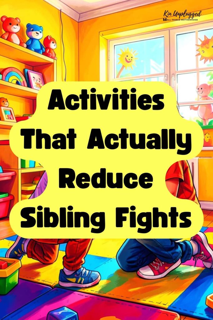 Sibling activities to stop the fighting