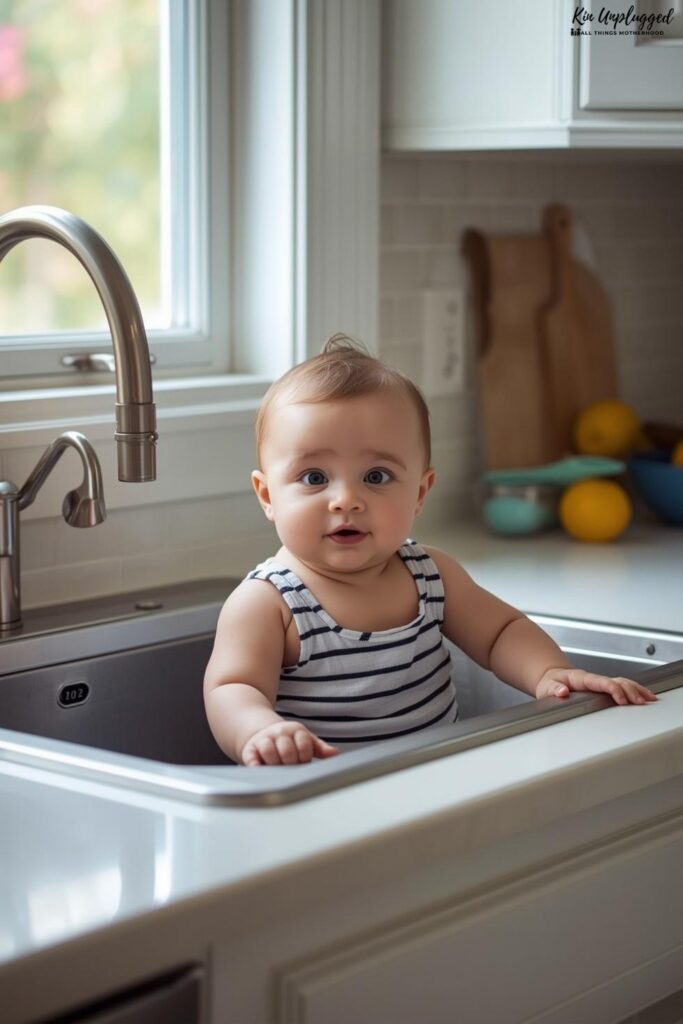 creative 6 month baby photoshoot ideas at home