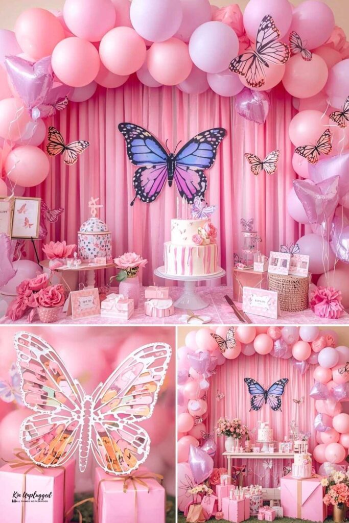 butterfly birthday decorations