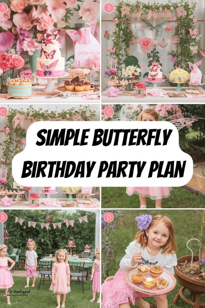 butterfly party decorations