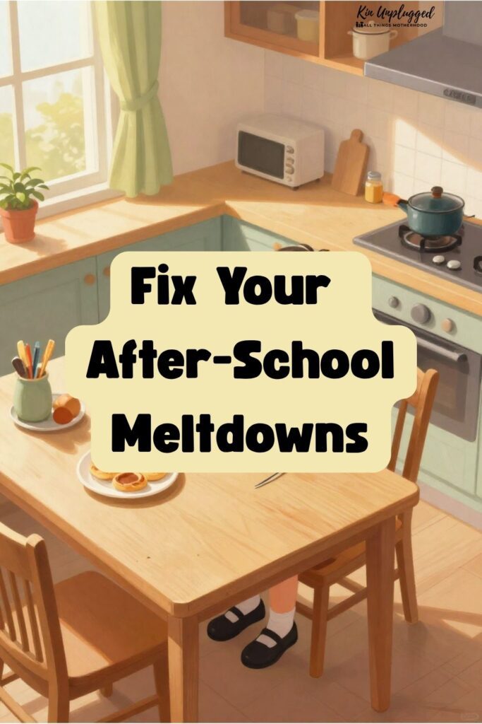 after school routine for 13 year old