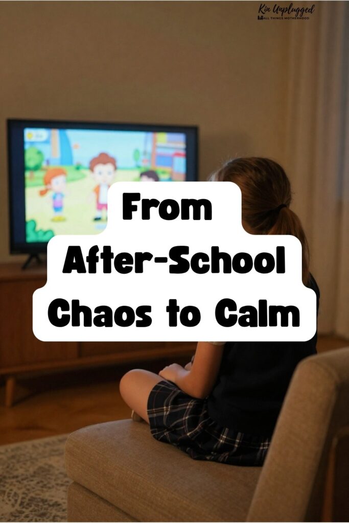 productive after school routine