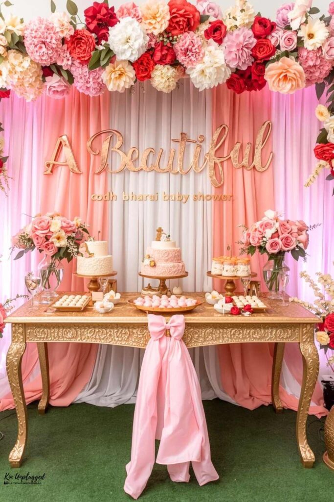 What is the Indian tradition of baby shower?