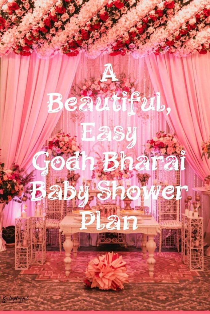 What is done in a Maharashtrian baby shower?