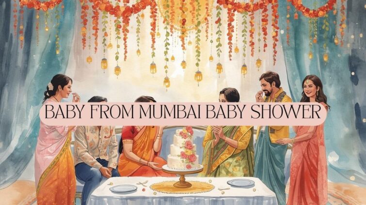 Baby from Mumbai baby shower