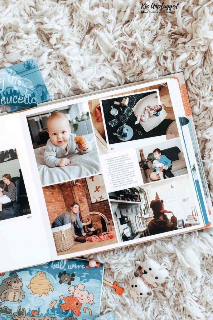 unique baby scrapbook ideas