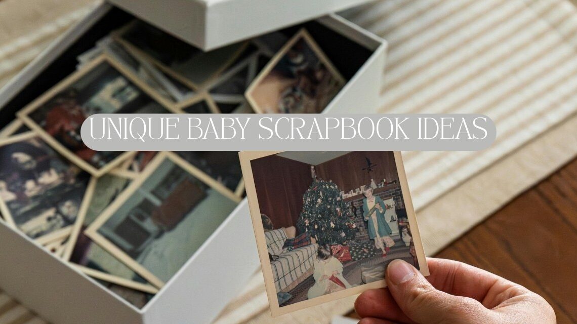 baby memory scrapbook ideas