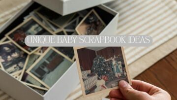 baby memory scrapbook ideas