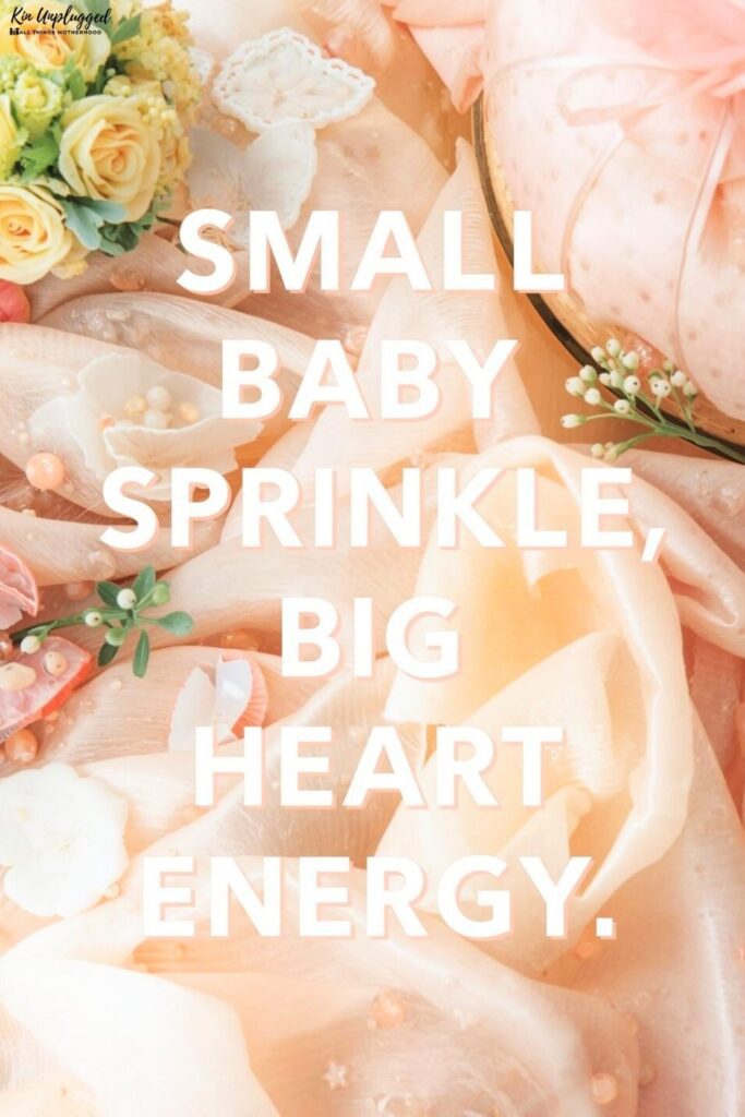 mini magic baby shower
