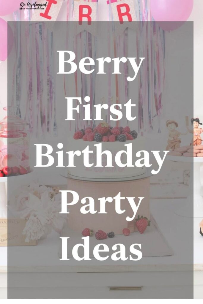 1st birthday party theme ideas