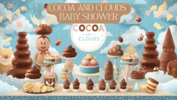 cocoa and clouds baby shower themes