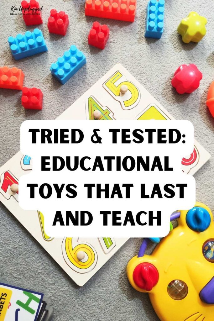 educational toys we actually use