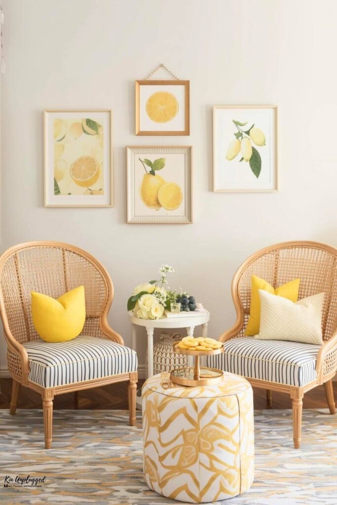 simple lemon baby shower ideas