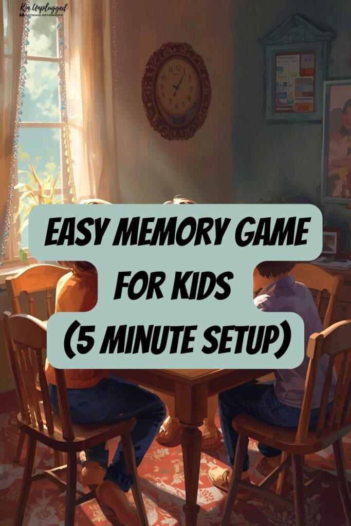 memory game for child