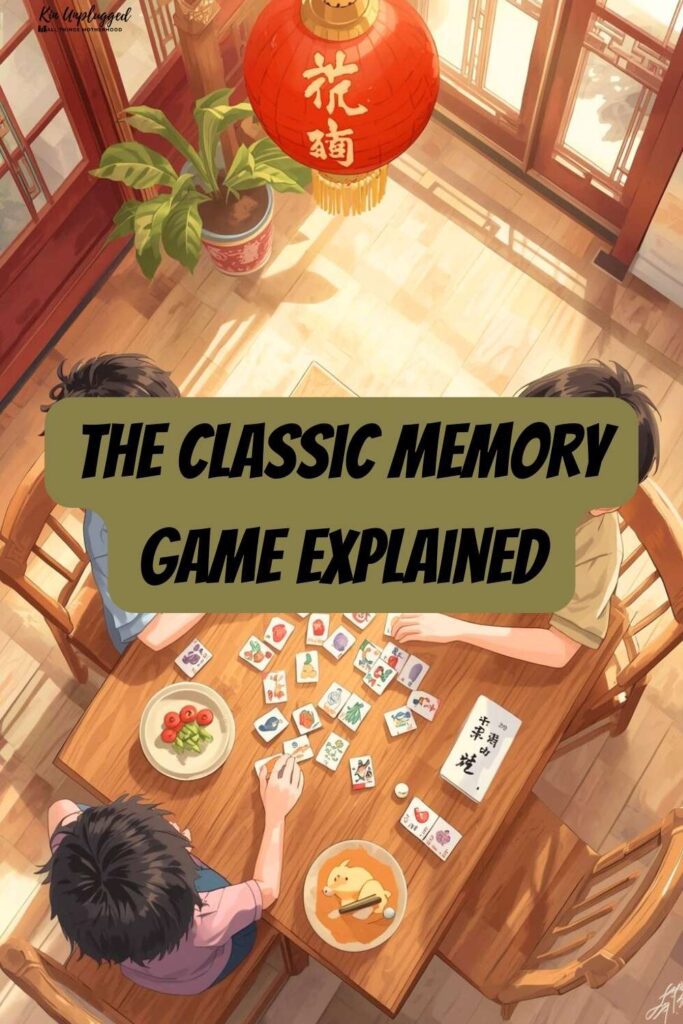 how to play memory game with toddlers