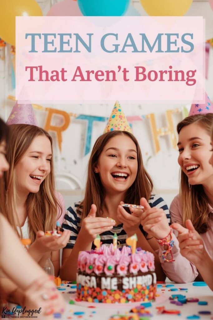 funny birthday party games for teens