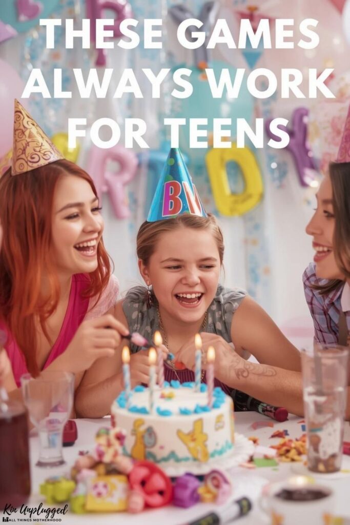 funny birthday party games for teens