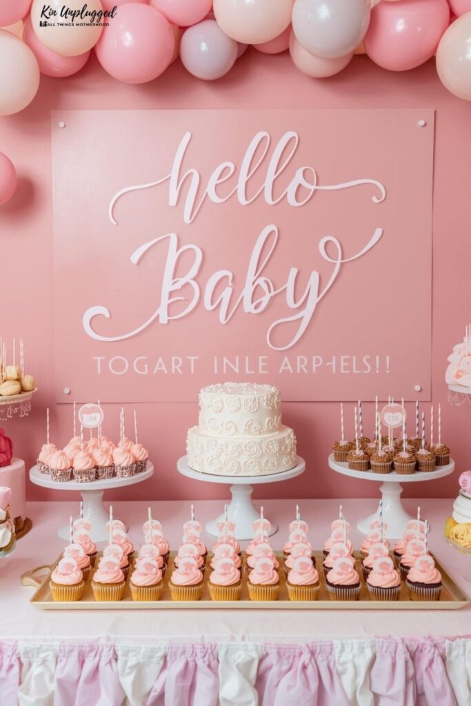 candyland baby shower theme