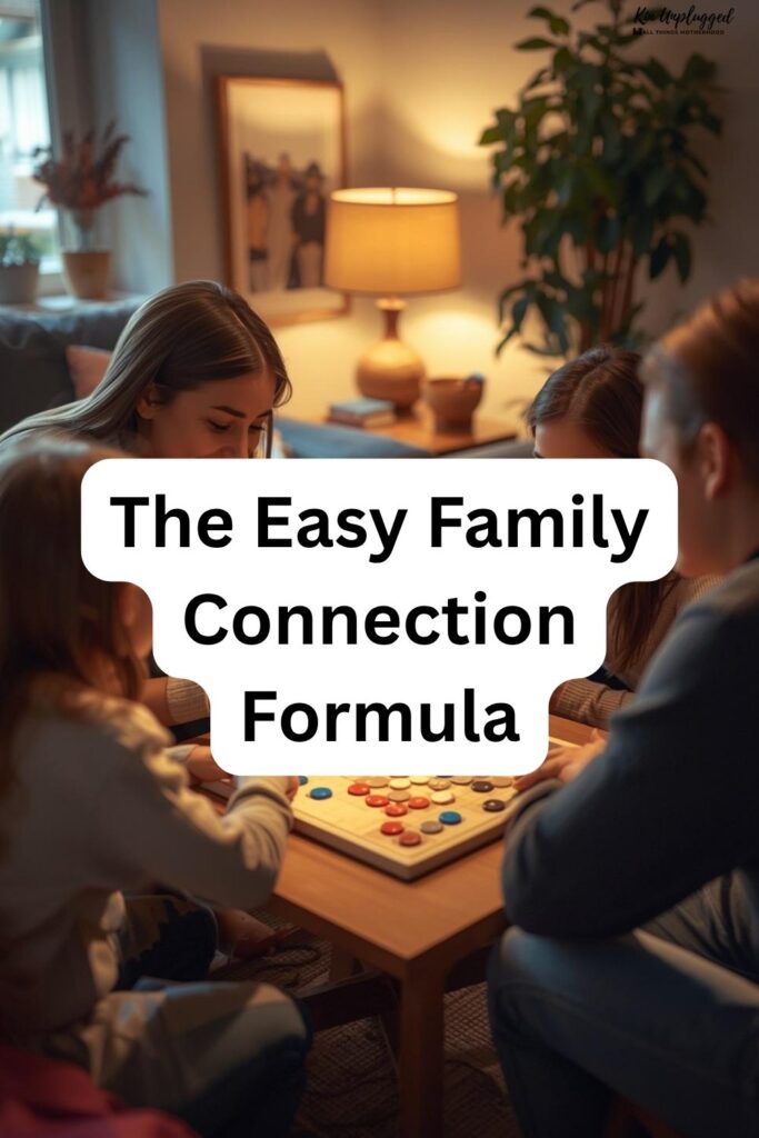 family connection ideas for busy moms