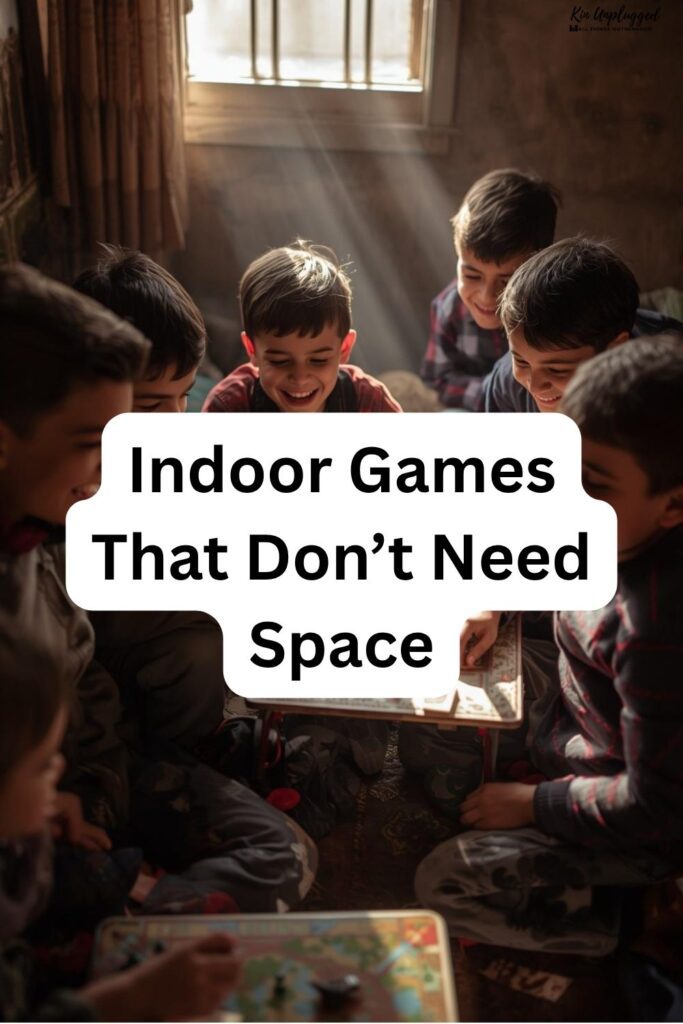 Free indoor games for large groups in small spaces
