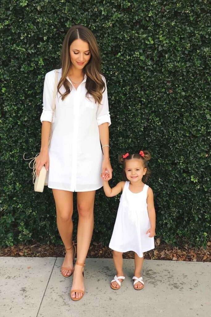 Mommy and me summer outfits girl