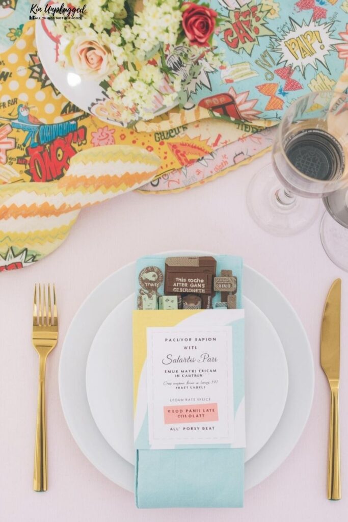 pastel baby shower games