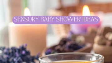 sensory baby shower theme