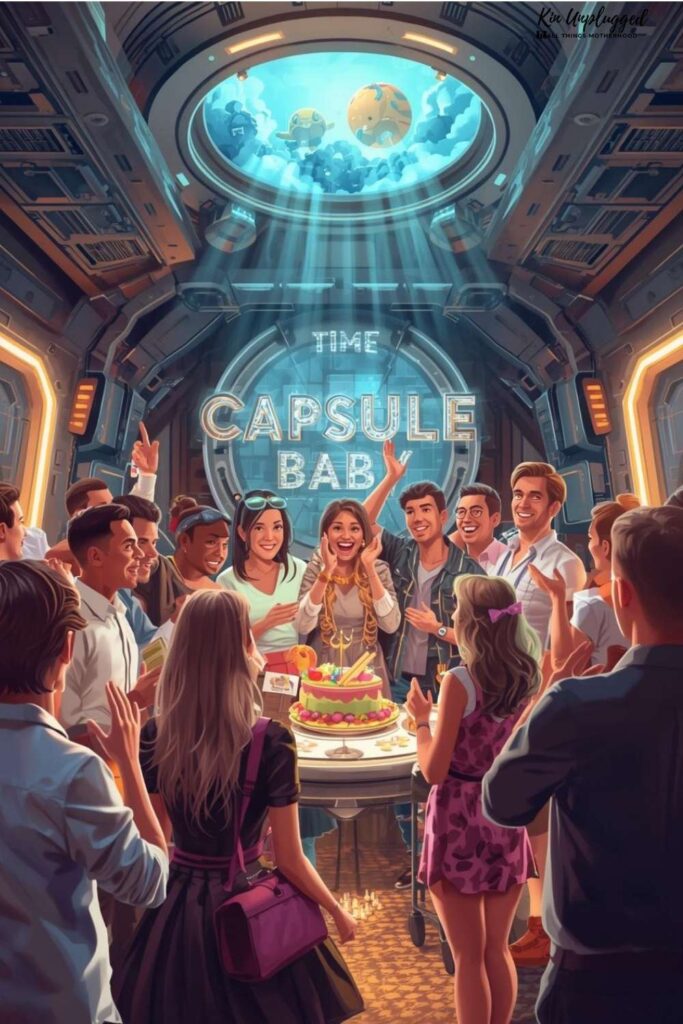 time capsule baby shower