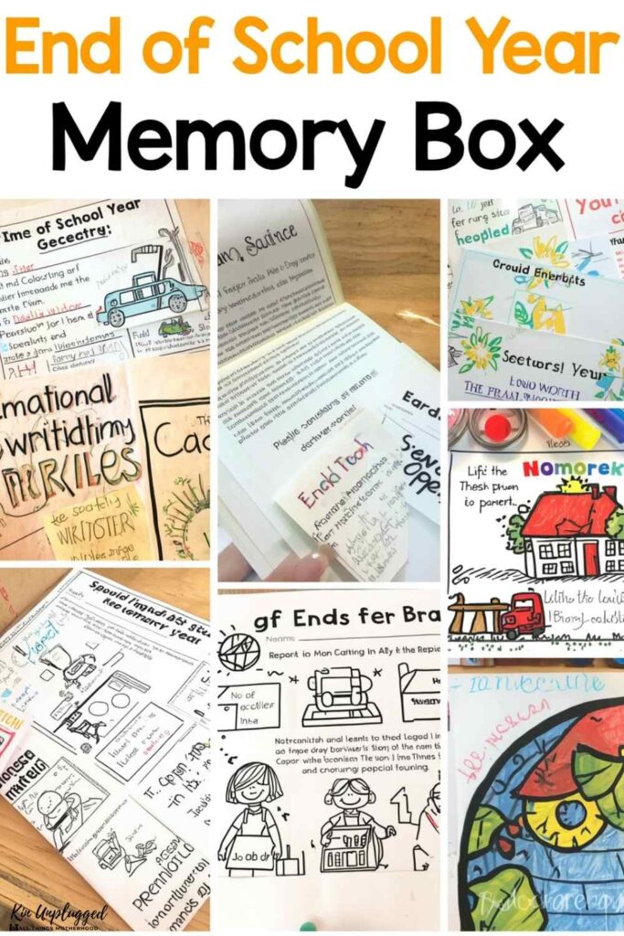 kids school keepsakes