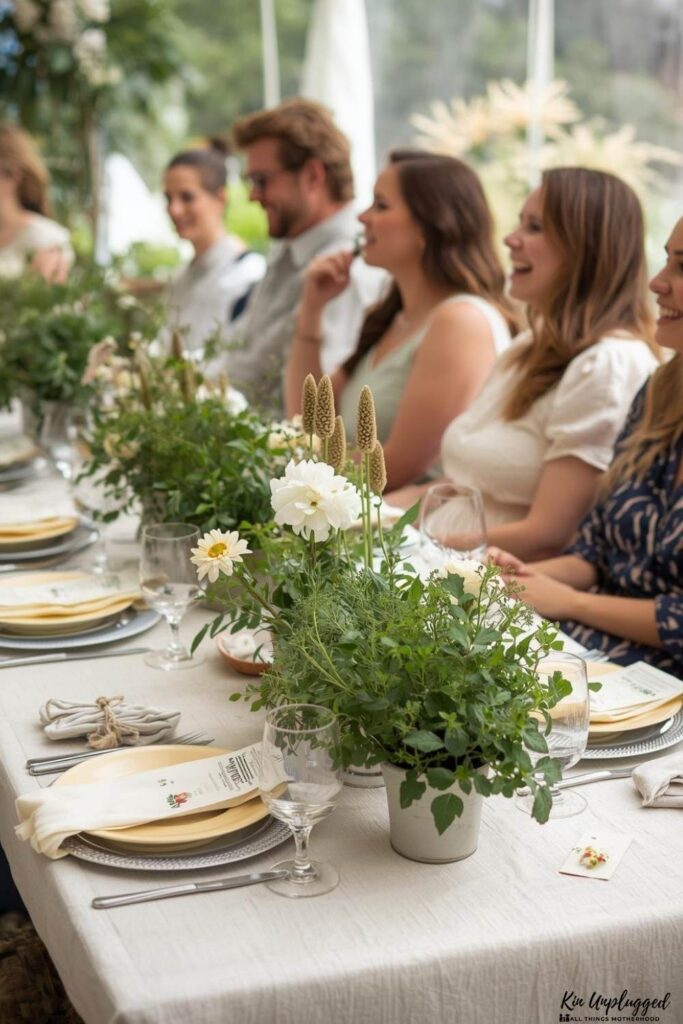 eco friendly baby shower