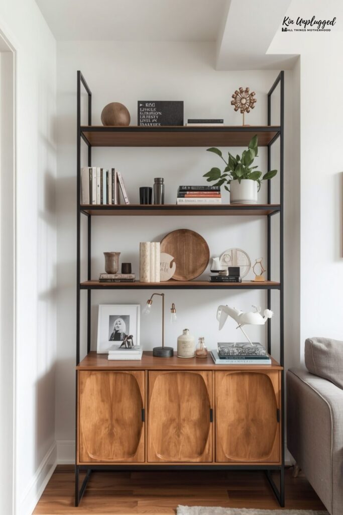 how to style your shelves