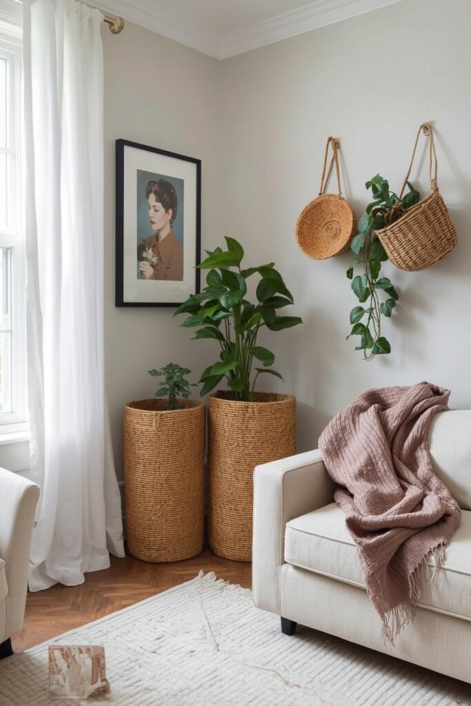 save space in a small living room