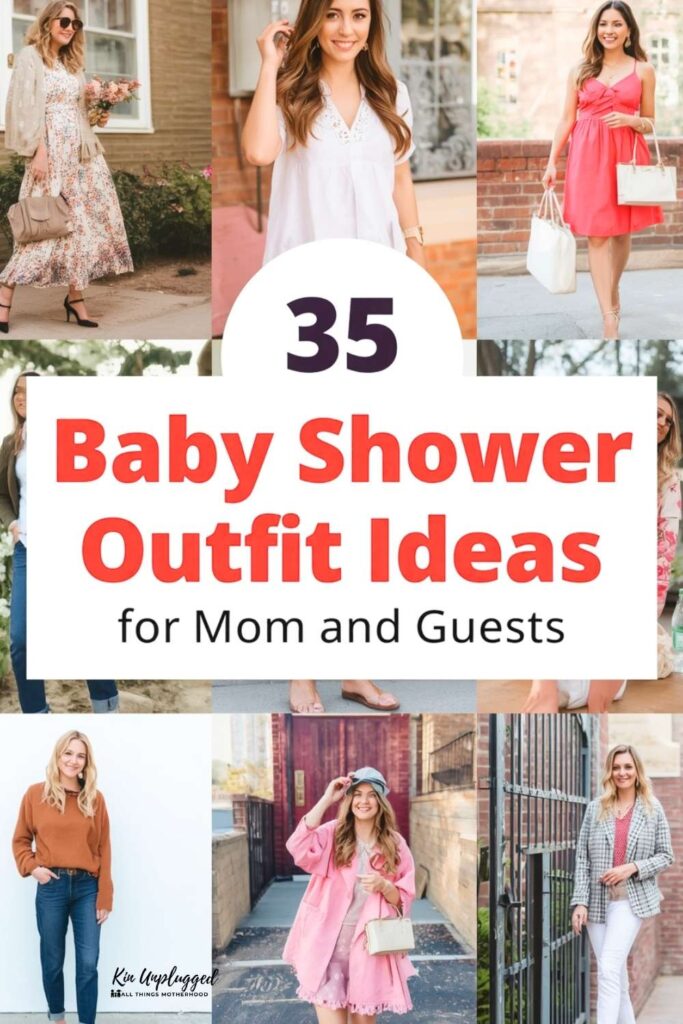 BABY SHOWER OUTFIT IDEAS