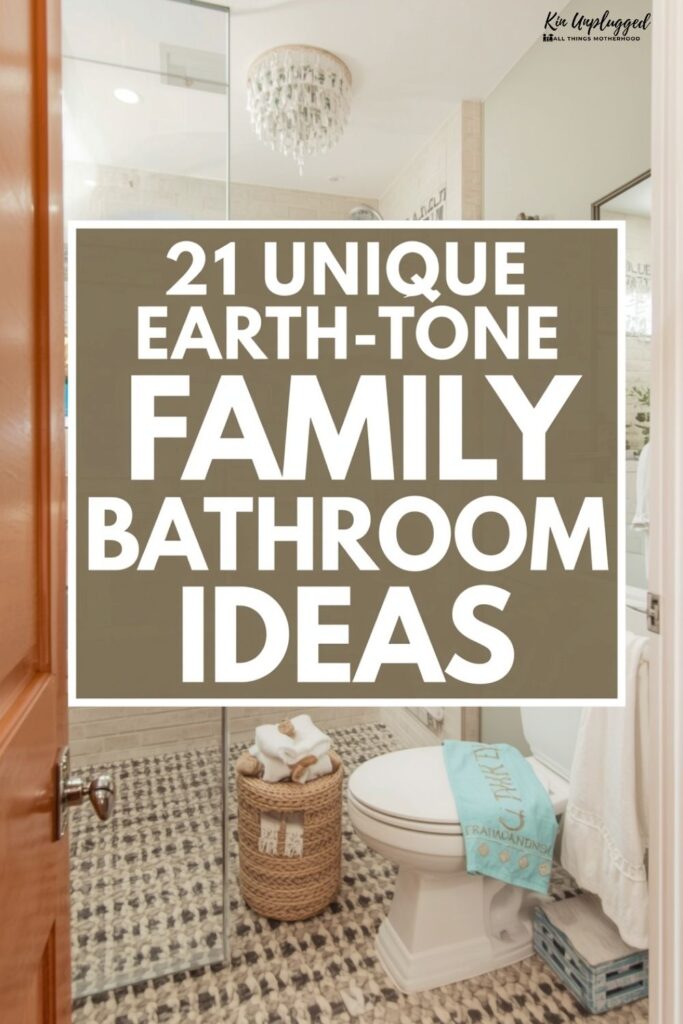 Earth Tone Bathroom Ideas