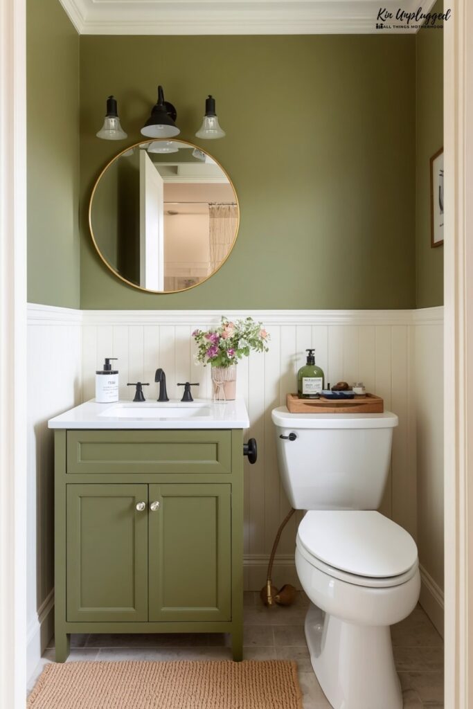 earth tone bathroom tiles
