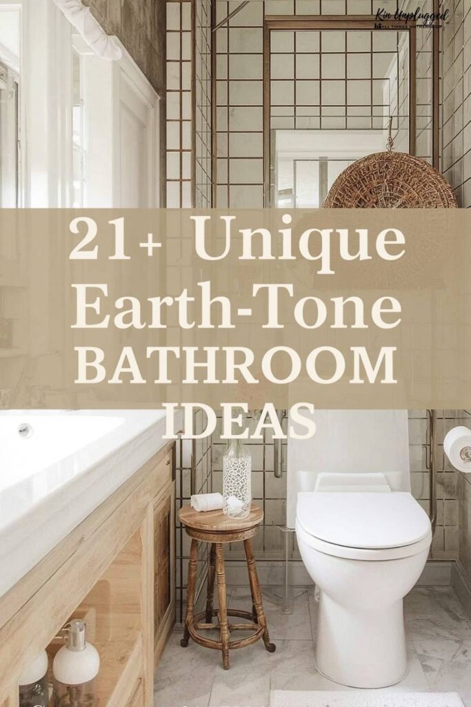 Earth Tone Bathroom Ideas