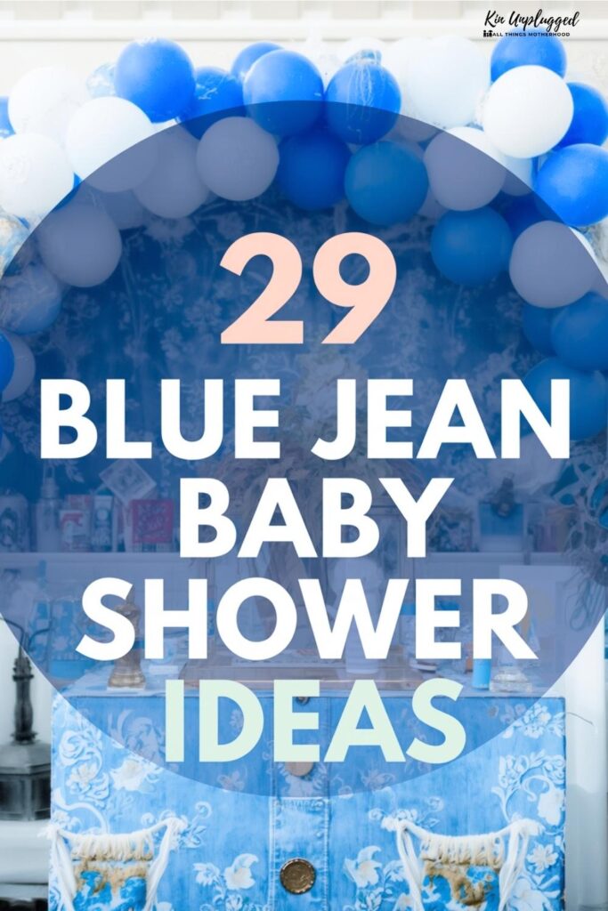 Blue Jean Baby Shower ideas