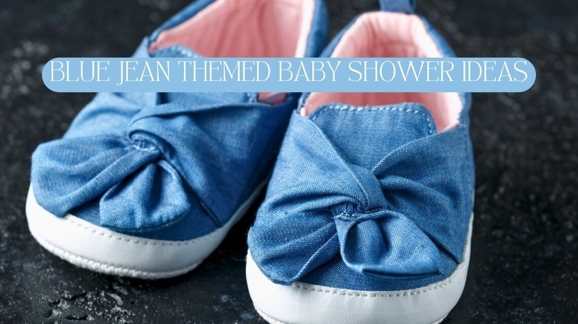 blue jeans baby shower