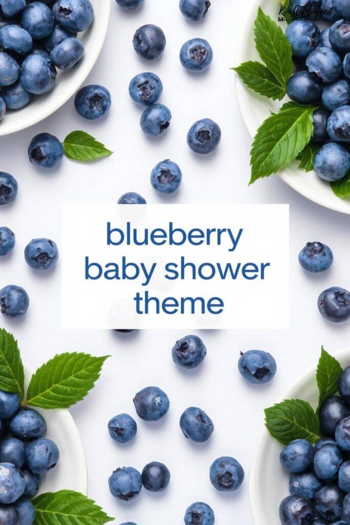 blueberry baby shower