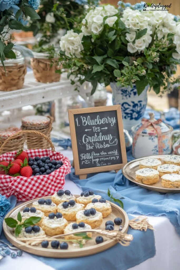 blueberry baby shower