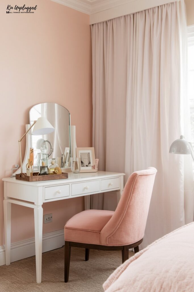 pink bedroom ideas for girl