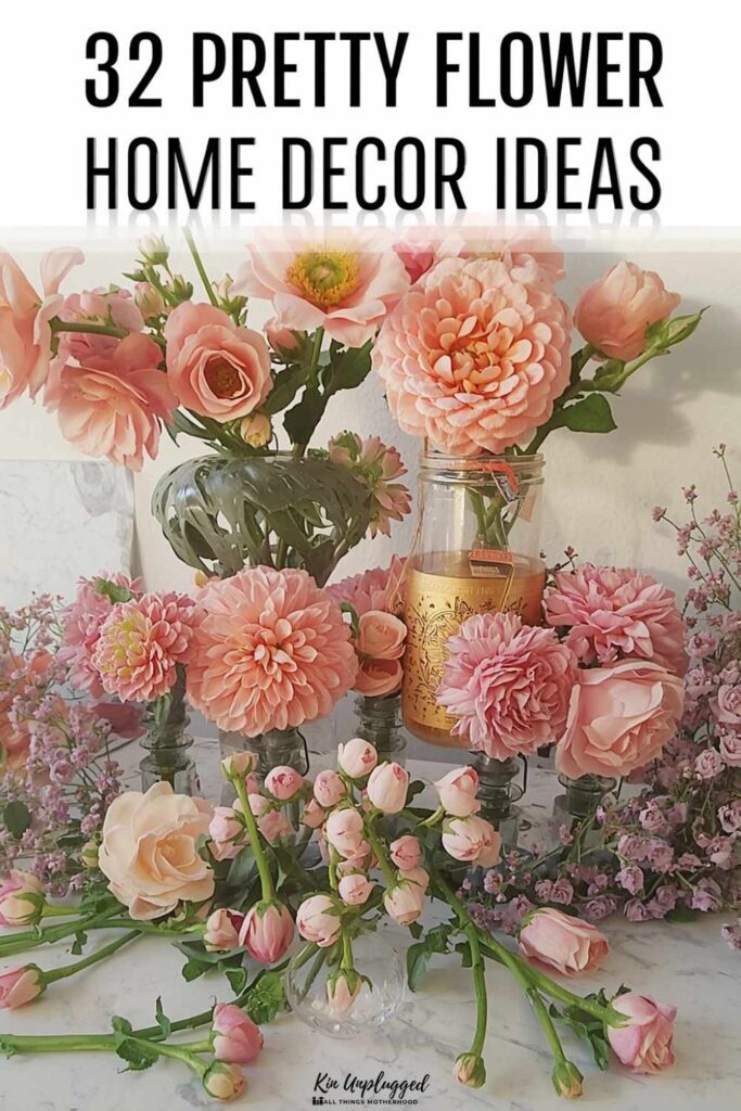 flower home decor ideas