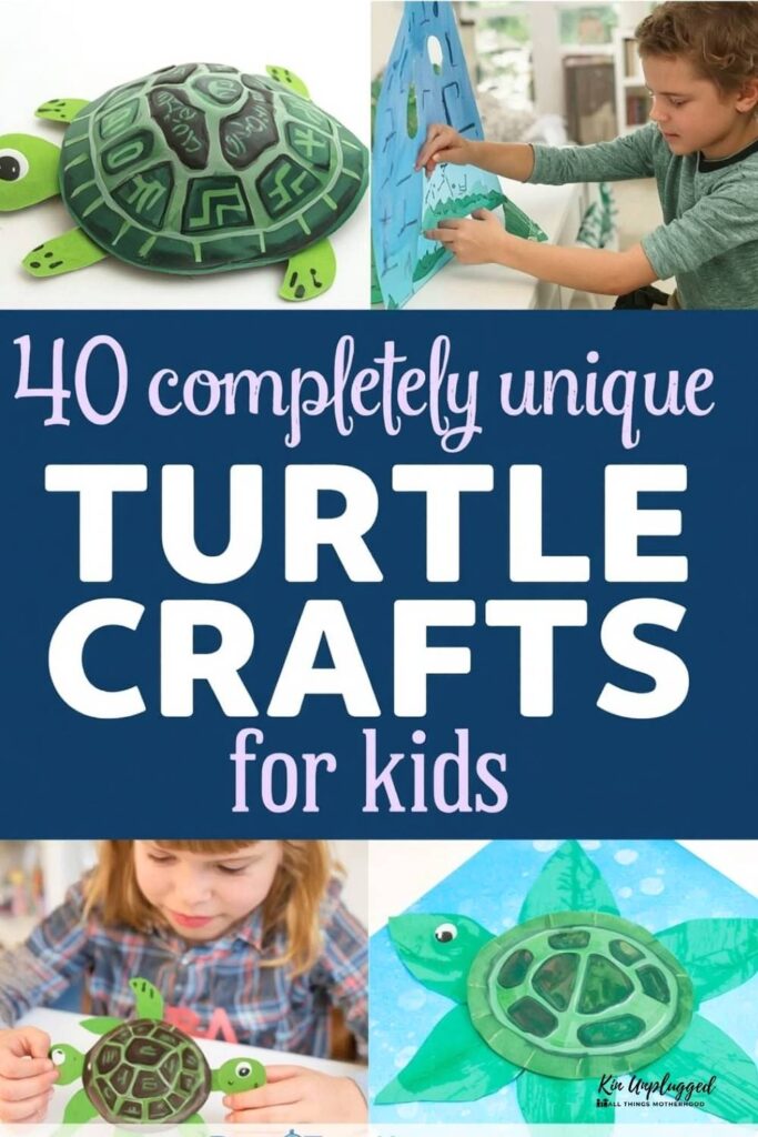 Unique Turtle Crafts for Kid