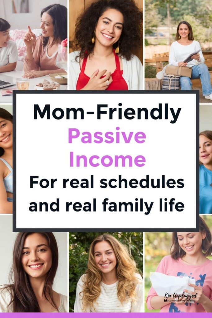 passive income for stay at home moms